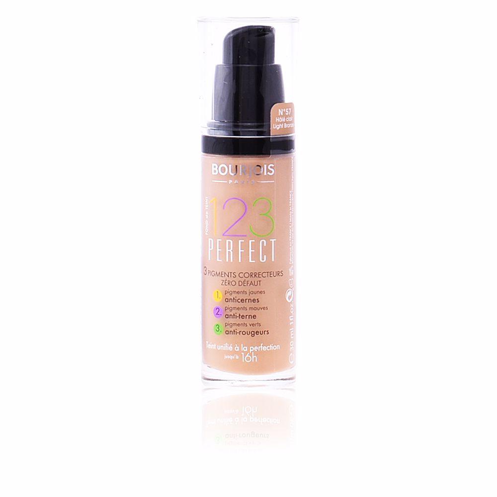 123 Perfect liquid foundation #57-light bronze