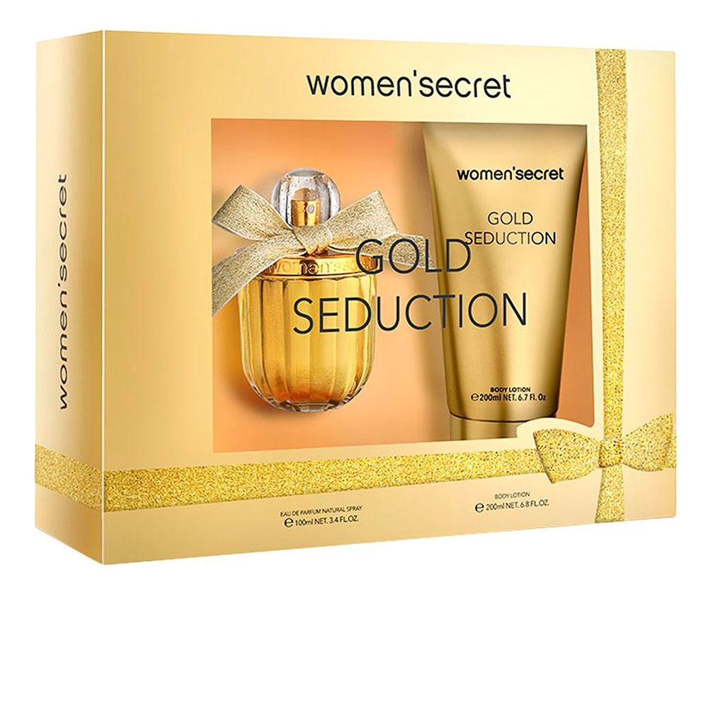 Women's Perfume Set Gold Seduction Women'Secret (2 pcs)