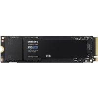 Samsung 990 EVO, PCIe 4.0/5.0, NVMe M.2 SSD in Black (MZ-V9E1T0BW)