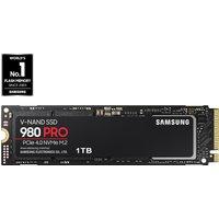 Samsung 980 PRO NVMe M.2 SSD 1TB in Black (MZ-V8P1T0BW)