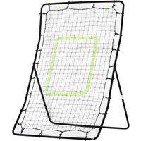 Homcom Rebounder Net Playback Soccer Football Game Spot Target Ball Rebounders Training Equipment Play Teaching