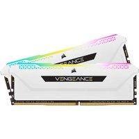 Corsair Vengeance RGB PRO SL White 32GB Kit (2x16GB) 3600MHz DDR4 Memory Kit