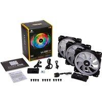 Corsair LL120 120mm PWM RGB LED Dual Light Loop Fan Pack