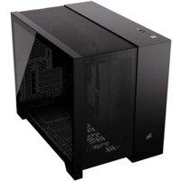 Corsair 2500D Airflow Micro-ATX Dual Chamber PC Case - Black Full Mesh