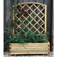 Forest Toulouse Wooden Garden Planter 3'3x1'4 (1.0x0.4m)