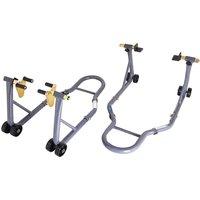 SwitZer Motorcycle Paddock Stand Set - Grey