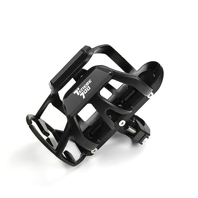 Motorcycle Cnc Beverage Water Bottle Drink Cup Holder Bracket For Yamaha Tenere700 Tenere 700 20192022 Rally Edition Black-TENERE 700