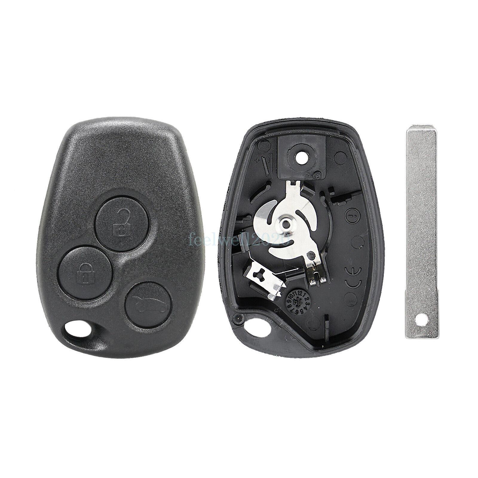 MediaTronixs For Nissan Primastar NV300 NV400 Van Renault Remote Key Fob Case + VA2 Blade UK