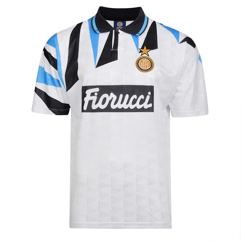 Score Draw Internazionale 1992 Away Shirt White Large Adults