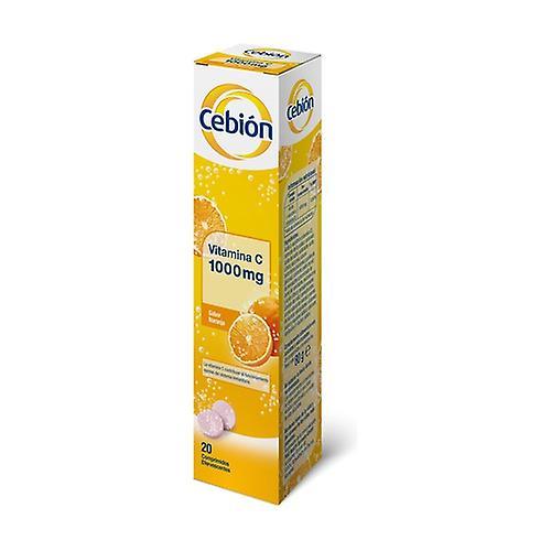 Effervescent Cebion (Orange Flavor) 20 tablets (Orange)