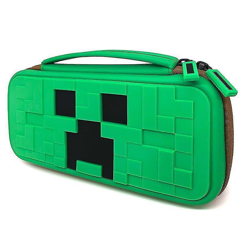 Jnnjv Carrying Case For Nintendo Switch Minecraft With Minecraft And Switch Minecraft Game Cards, Game Garage For Adults And Kids On Creator Ninten...