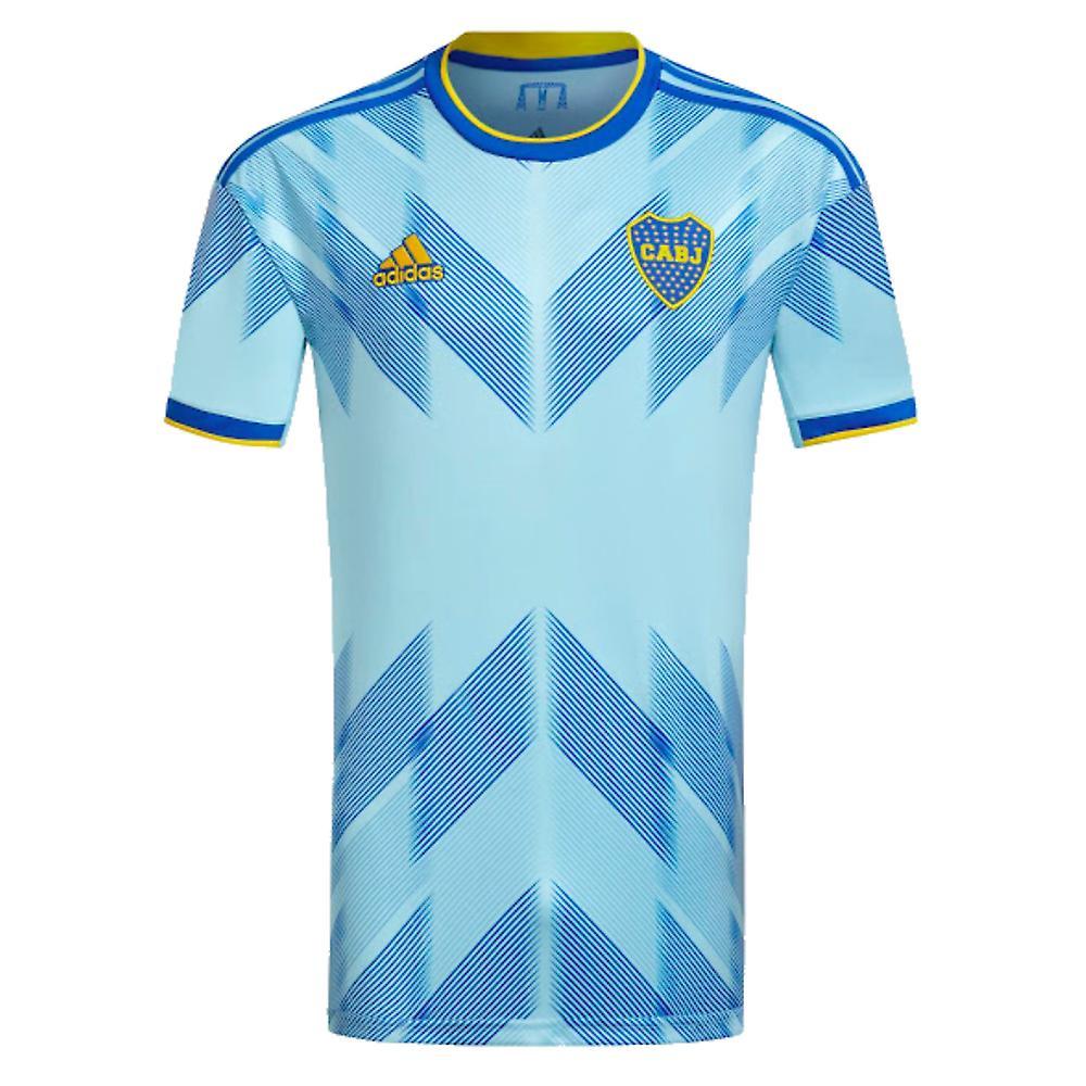 Adidas 2023-2024 Boca Juniors Third Shirt Blue Medium 38-40 inch Chest