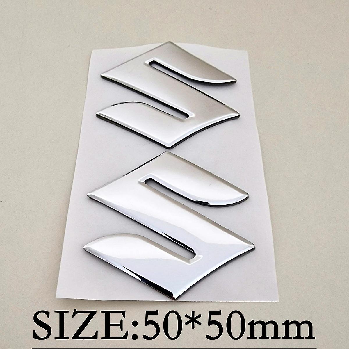 Redkid For Suzuki 3d Logo Sticker Car Decal Tank Emblem Silver Gold Badge