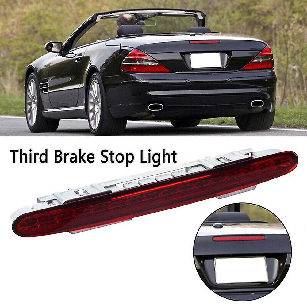 Boussder Car Light Bar Red Third Brake Light Rear Light Signal Side Marker Turn Signal Stop Warning Lamp For Mercedes-benz Sl-class R230