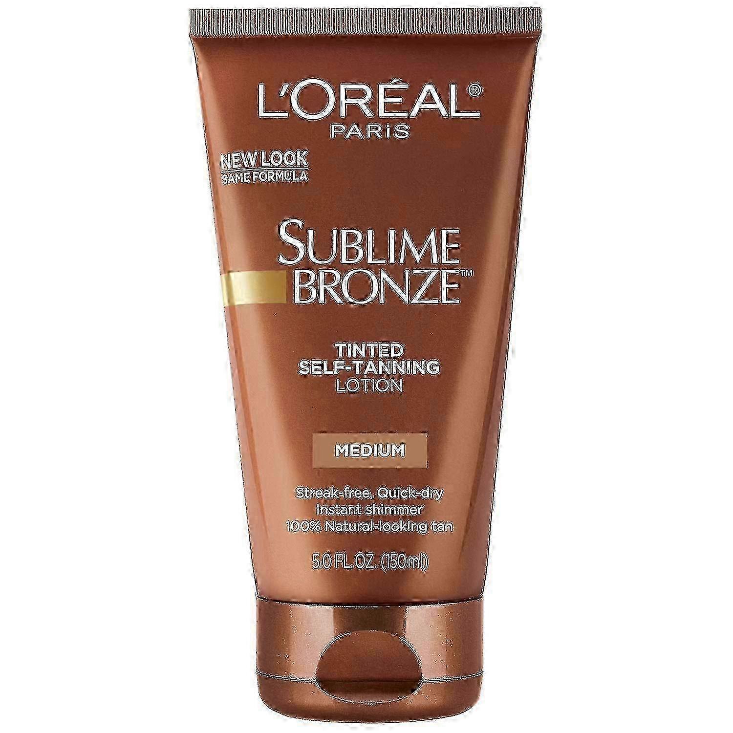 L'oreal Paris Sublime Bronze Tinted Self-tanning Lotion, Medium, 5 Oz