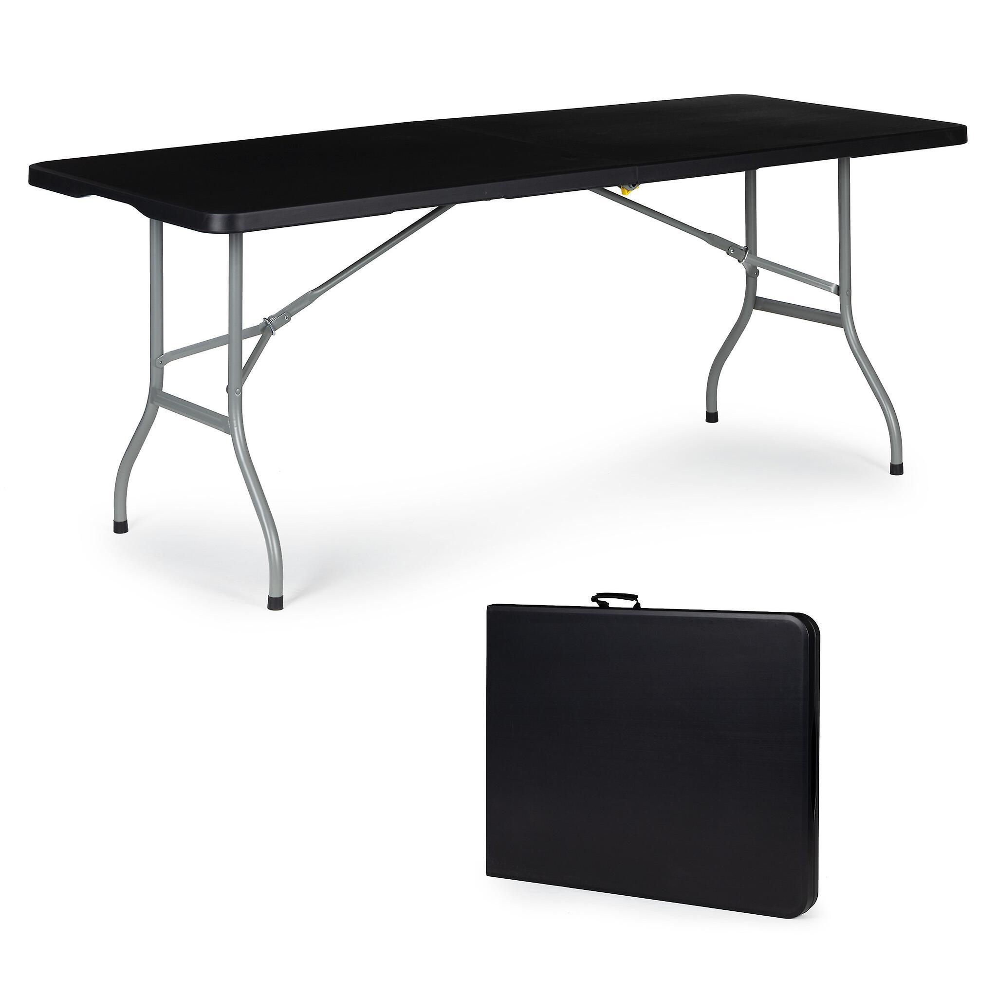 Viking Choice Camping table - foldable - 153x70x73,5cm - black