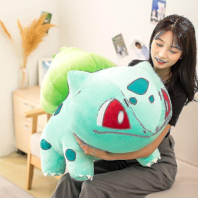 Elciaicle Big Size Bulbasaur Stuffed Toy Cute Elf  Plush Kawaii  Doll Pillow Gifts For Children Christmas Baby Gift - Stuffed & Plush Animals High ...