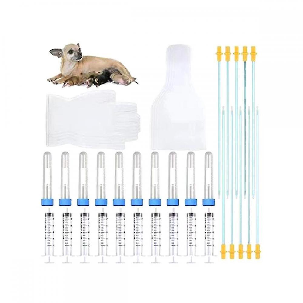 Bean Easter 10 Set Breeding Kit Artificial Insemination Dog Breeding Kit Insemination Breeder Kit for Small and