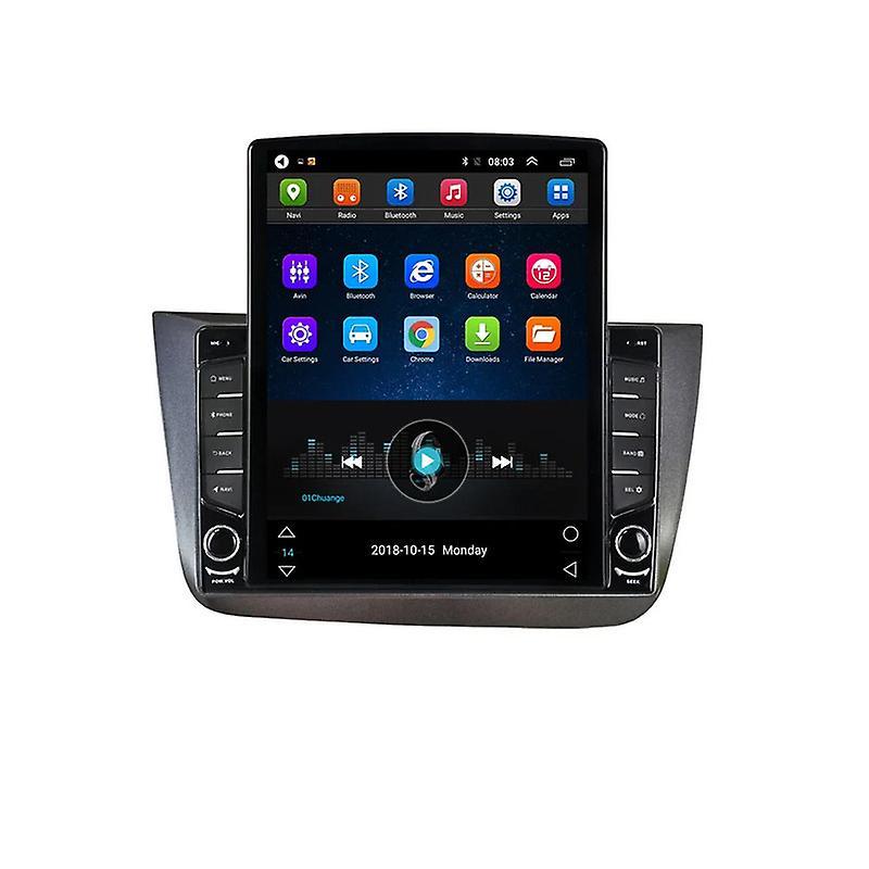 JIULUNET 9.7" Android For Seat Leon 2005-2015 Tesla Type Car Radio Multimedia Video Player Navigation GPS