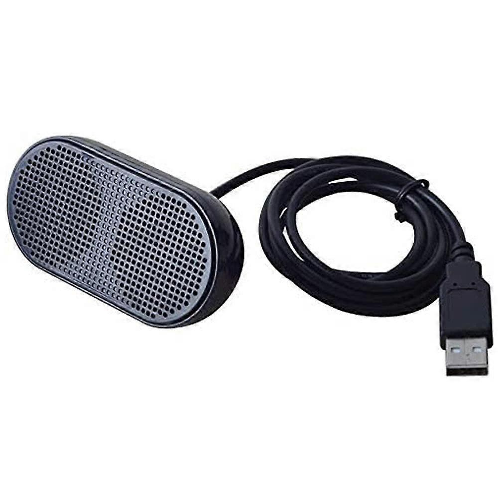 Tsim Mini USB Speaker Portable Loudspeaker Powered Stereo Multimedia Speaker for Notebook Laptop PC(Black)