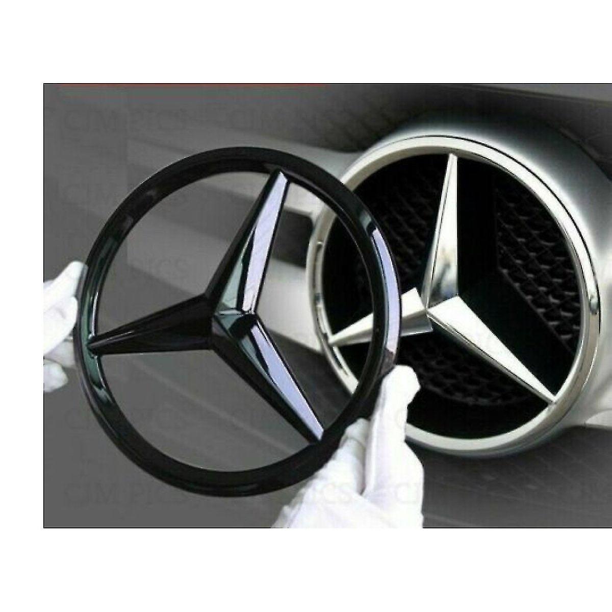 Sega Gloss black mercedes benz 3 point star emblem badge for b class w246 2012-onwards 187mm