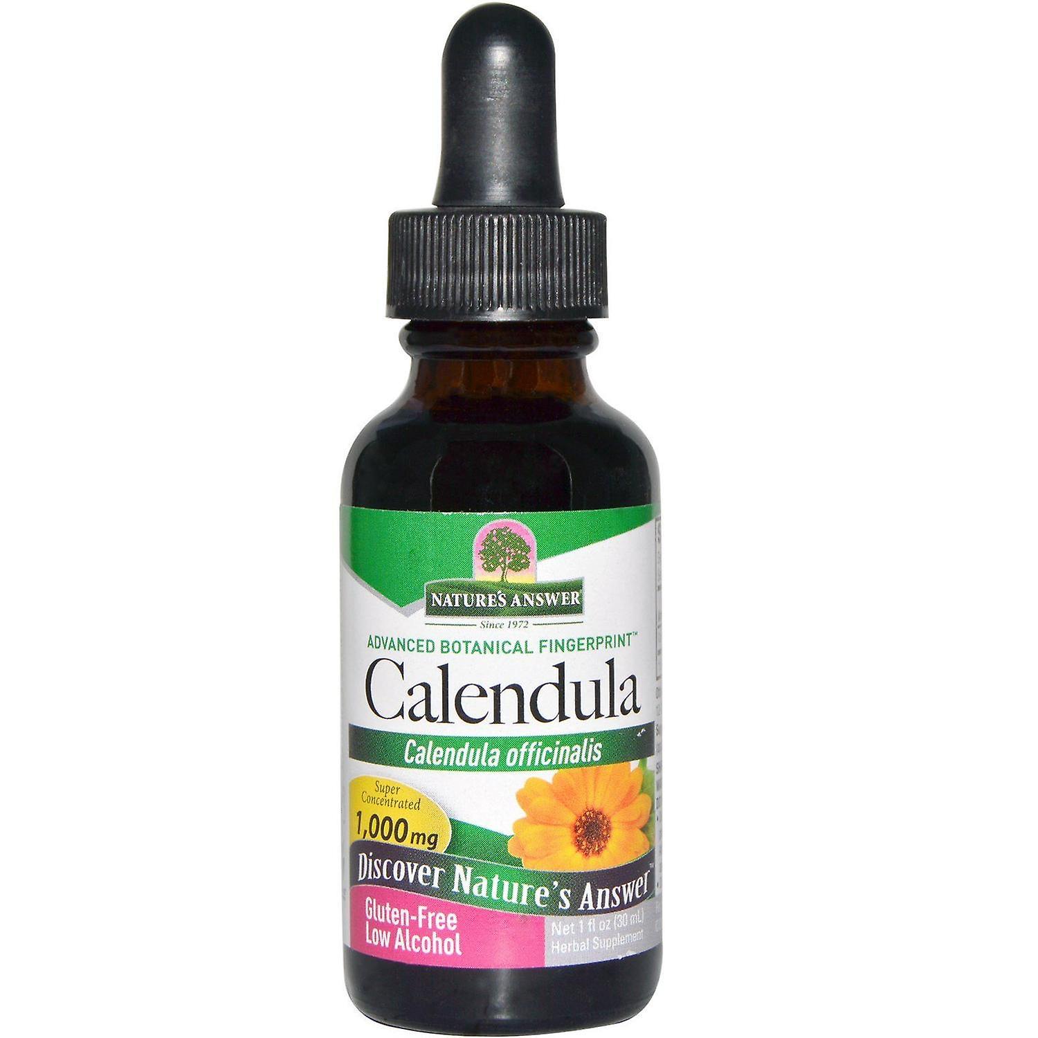 Nature's Answer, Calendula, Low-Alcohol, 1,000 mg, 1 fl oz (30 ml)