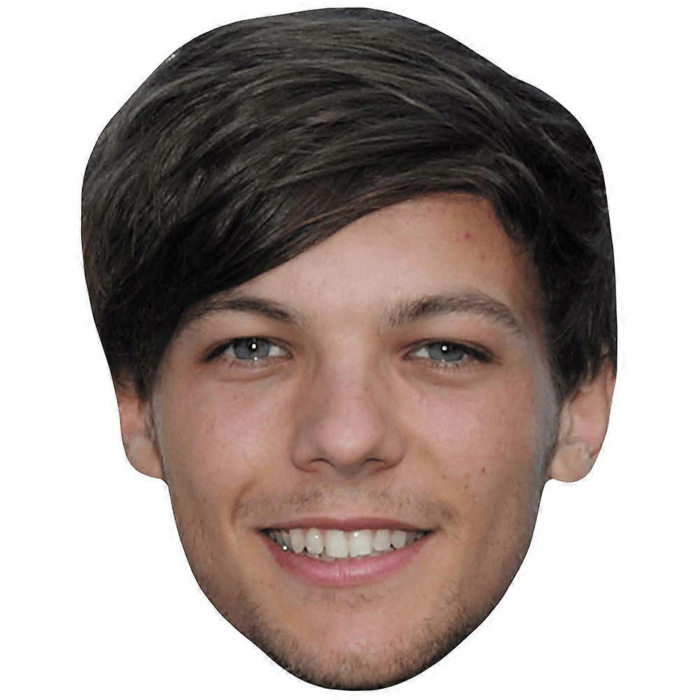 Celebrity Cutouts Louis Tomlinson (Smile) Celebrity Mask, Flat Card Face