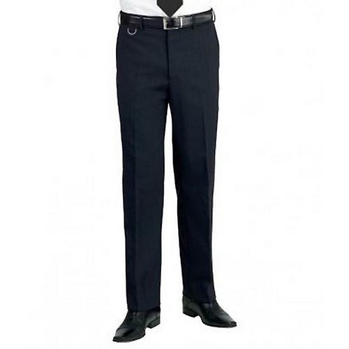 Brook Taverner Mens Trousers Navy 32L