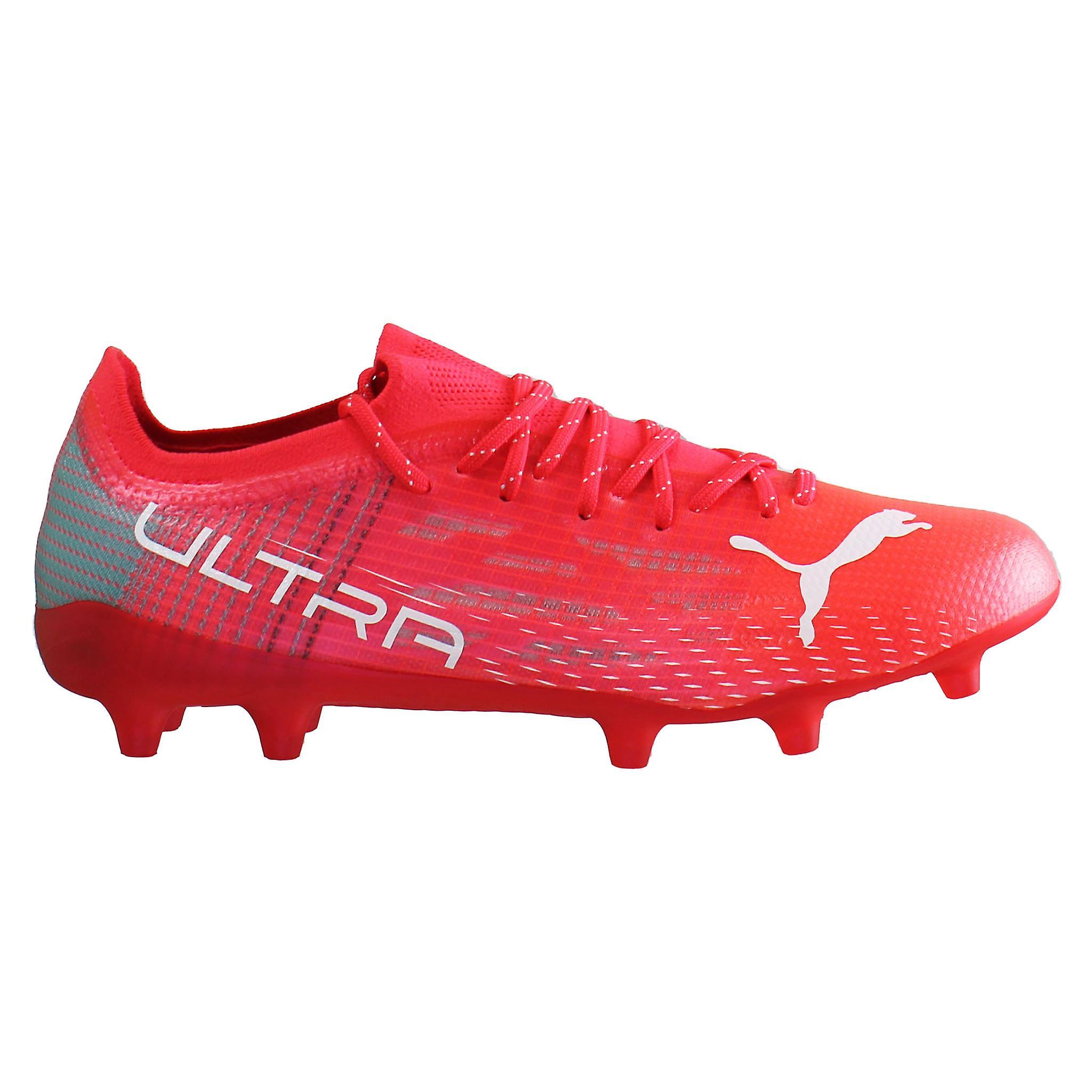 Puma Ultra 1.3 FG/AG Lace-Up Red Synthetic Womens Football Boots 106666_01 UK 6 EU 39 US 8.5