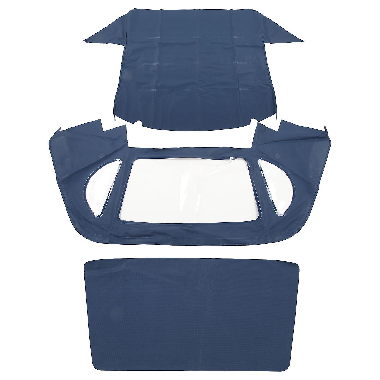 Muggys Convertible Soft Top Mb03 22 Blue Canvas Convertible Roof Replacement For Mercedes-benz R129 Sl Bodies 1990 To 2002