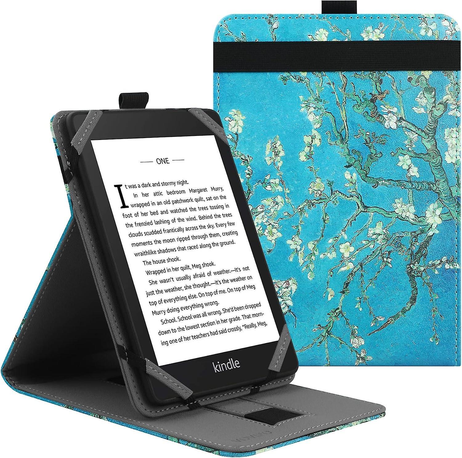 Lyun Universal 6 Inch Ereader Protective Case - Folio Stand Cover For Kindle, Kobo, Tolino, Pocketbook, Sony