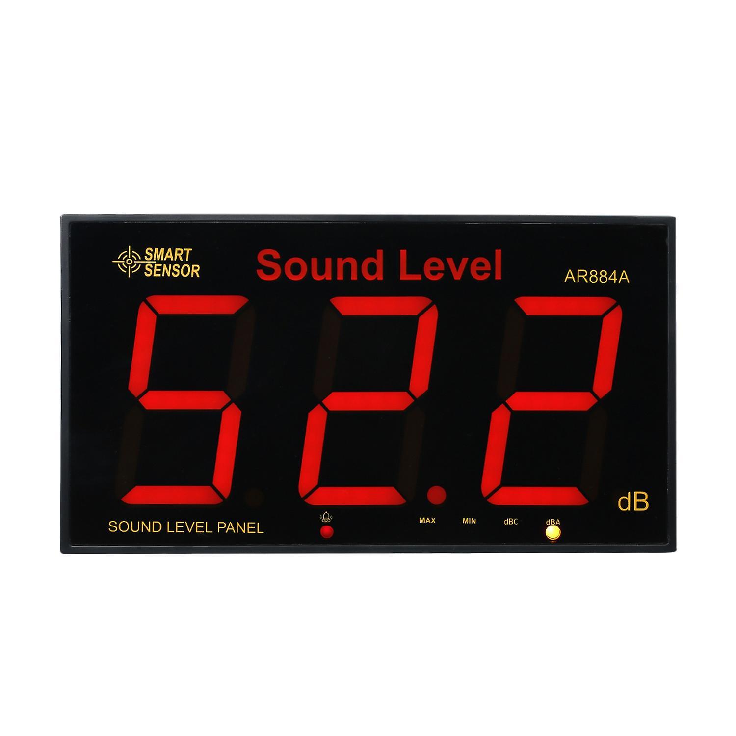 SMART SENSOR AR884A Sound Level Meter with Large LCD Screen Wall Mounted Digital Sound Level Meter D