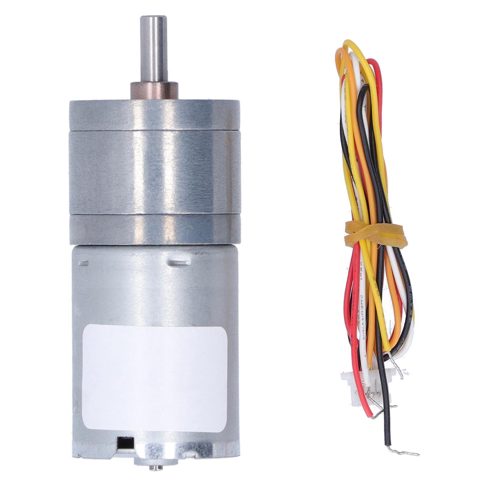 Brushless DC Gear Motor JGA25 Adjustable Speed Reduction Low Noise CW CCW 6V