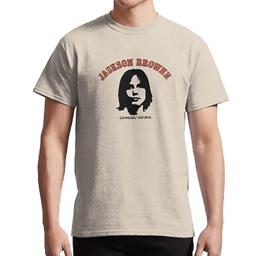 Gildan Jackson Browne Los Angeles T-shirt White L