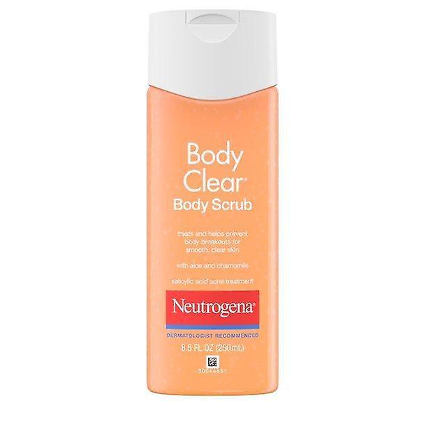 Neutrogena Body Clear Acne Body Scrub, 2% Salicylic Acid, 8.5 Fl. Oz