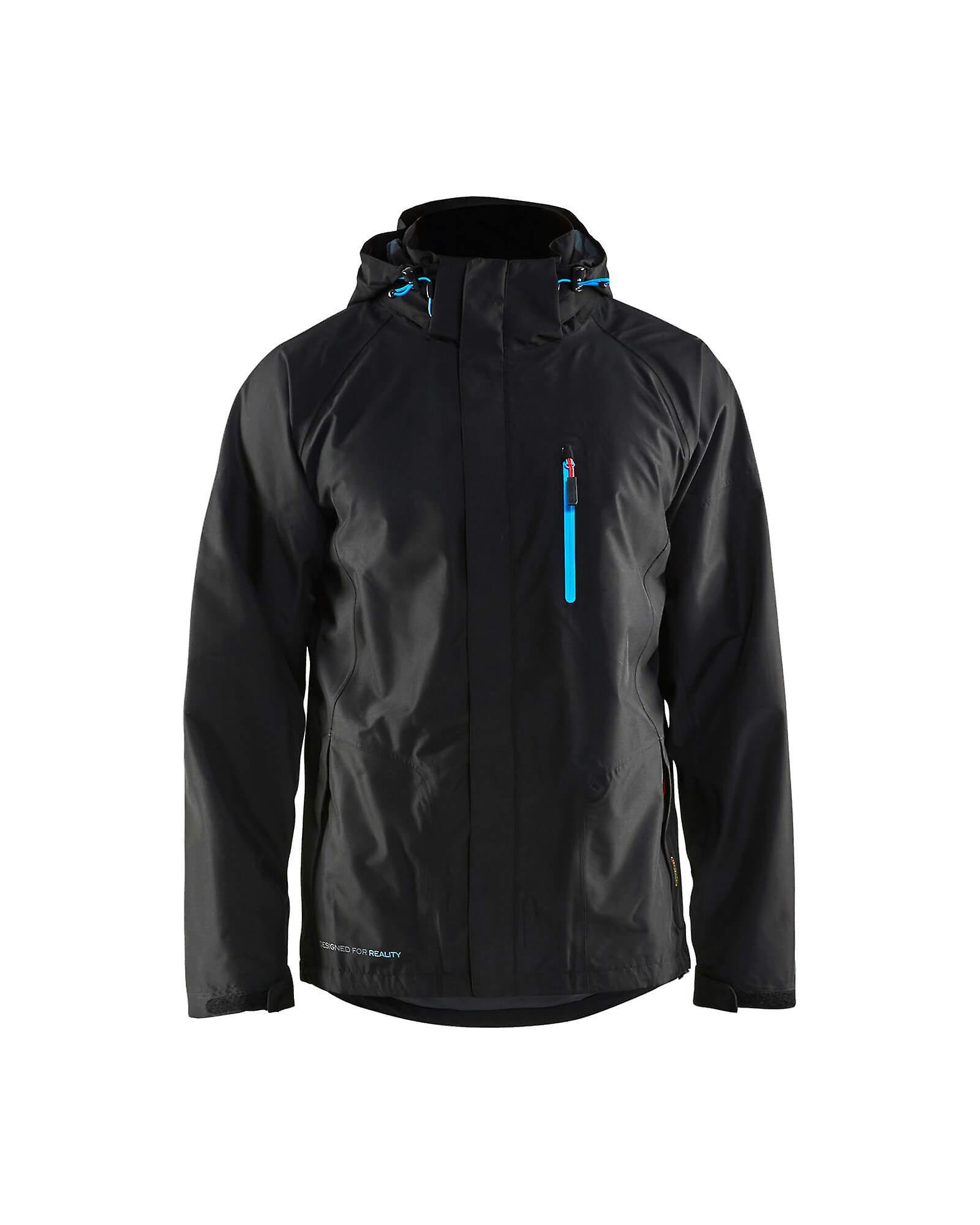 Blaklader 4866 black rain jacket - mens (48661946) Xl