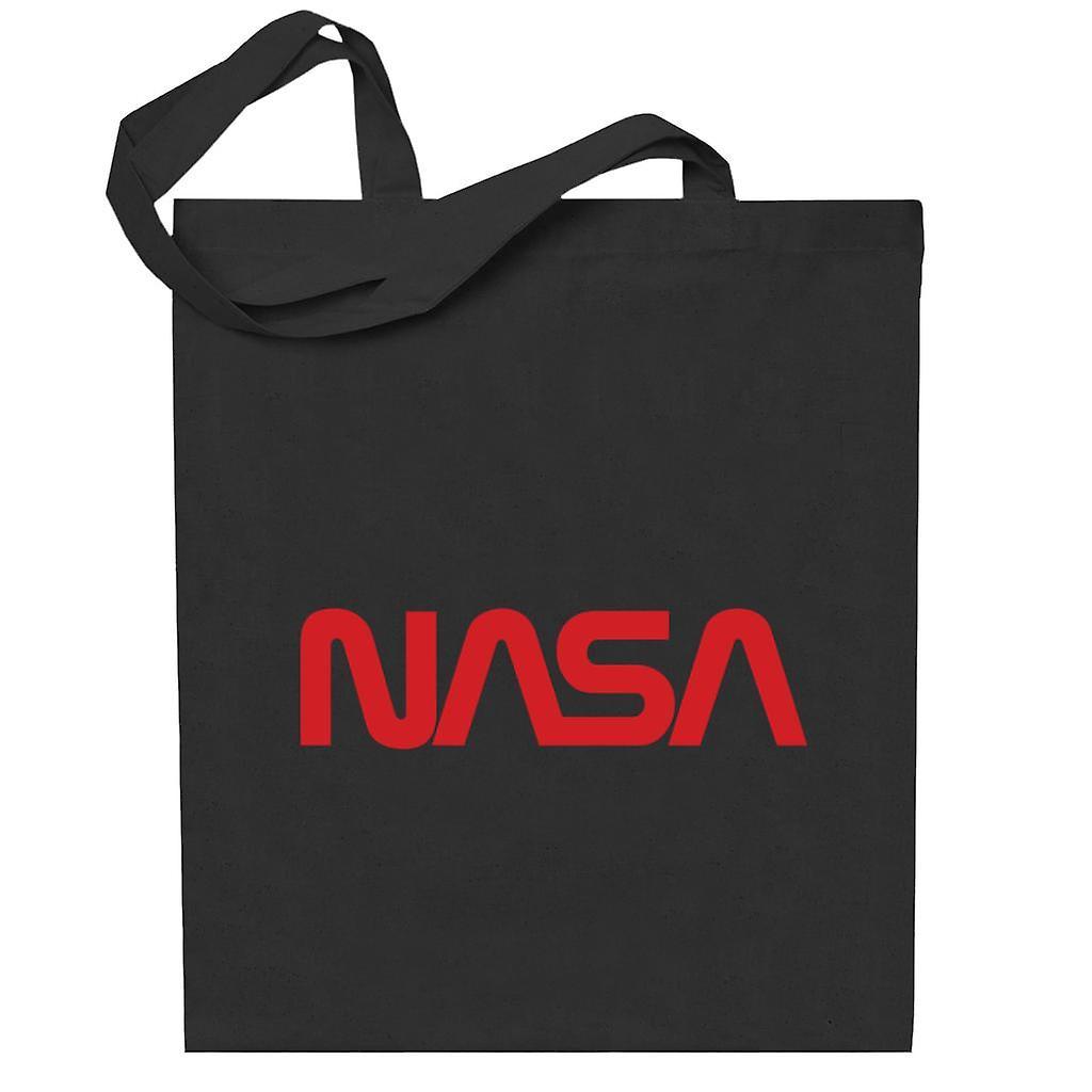 NASA Logo 1975-1992 Totebag Black 38 x 42 cm