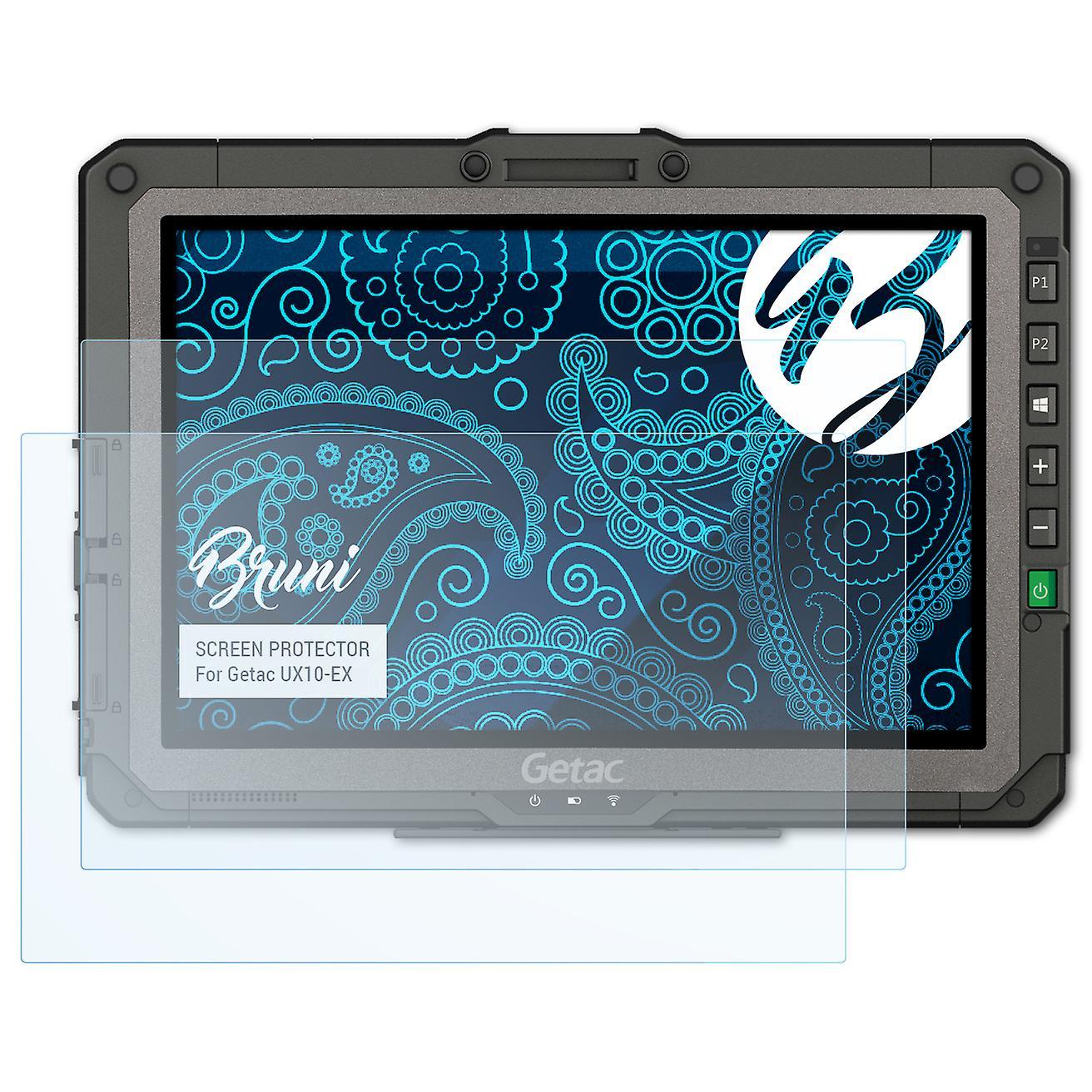 Bruni 2x protective film compatible with Getac UX10-EX film clear