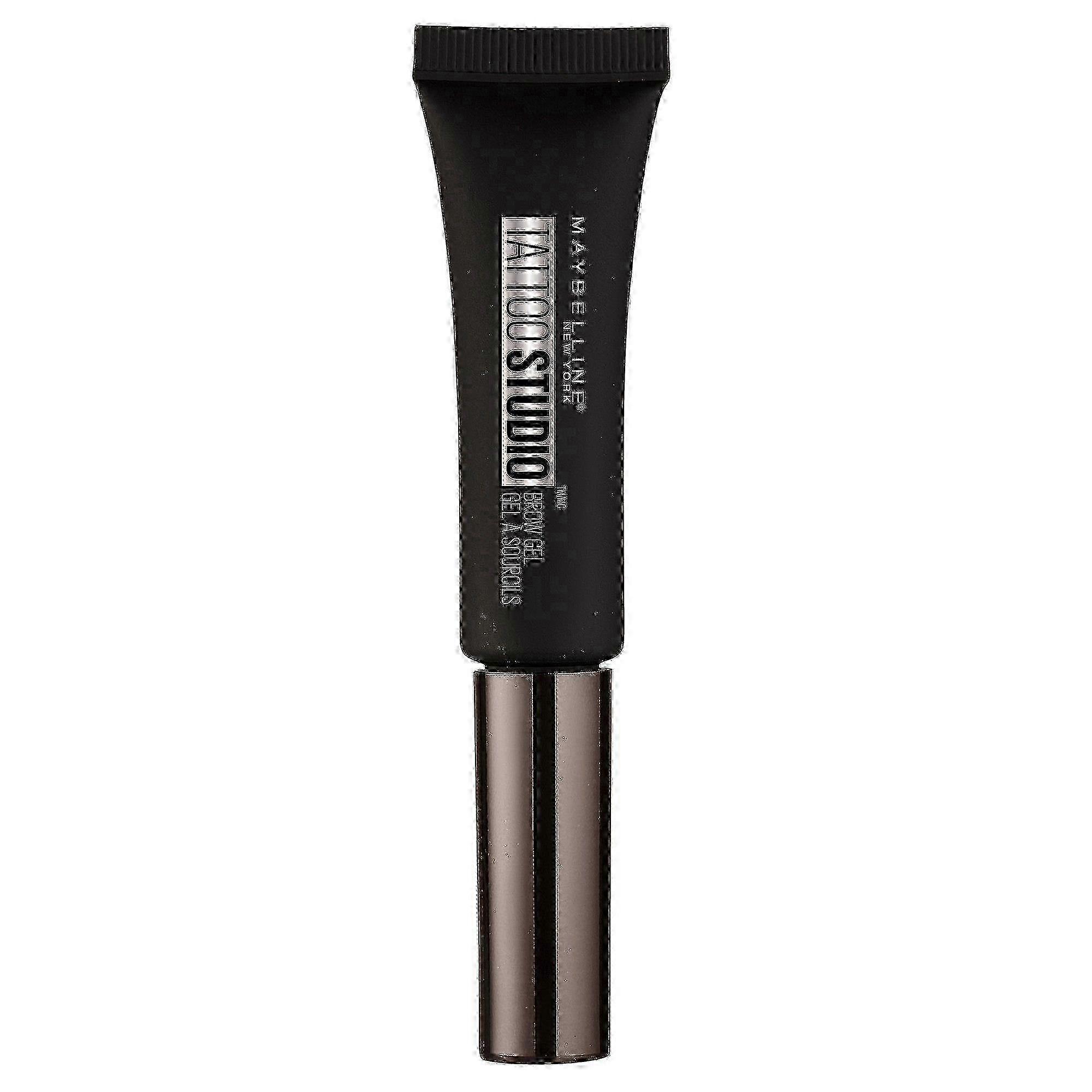 Maybelline Tattoostudio Waterproof Eyebrow Gel, Deep Brown, 0.23 Oz