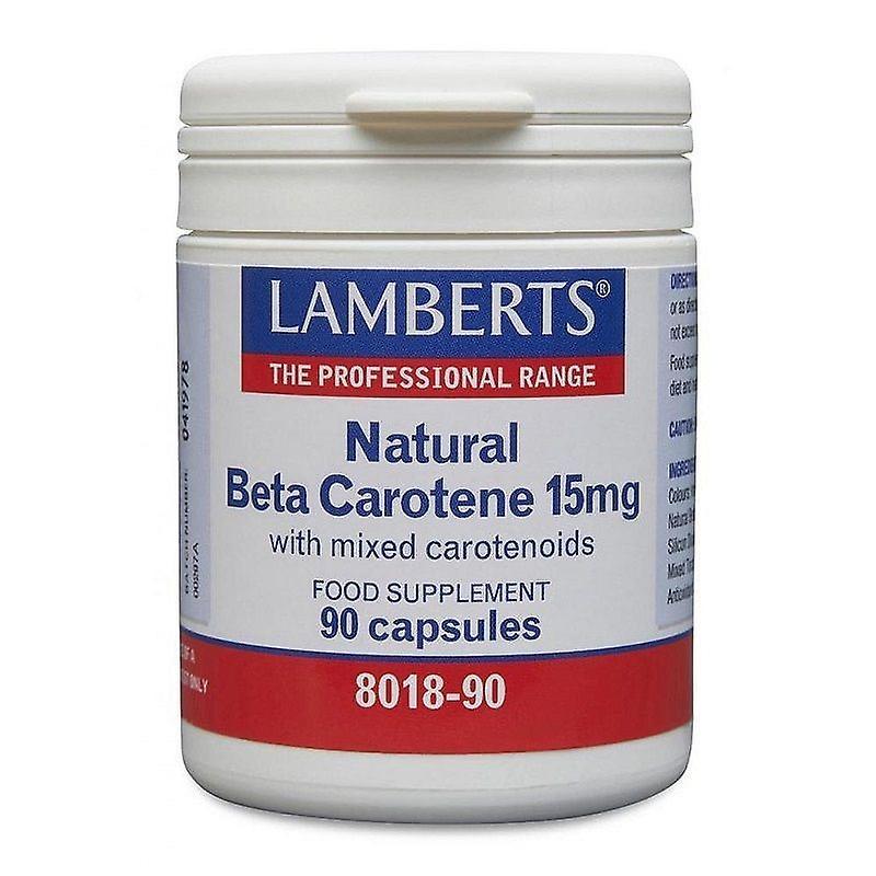 Lamberts Natural Beta Carotene 15mg Capsules 90 (8018-90)