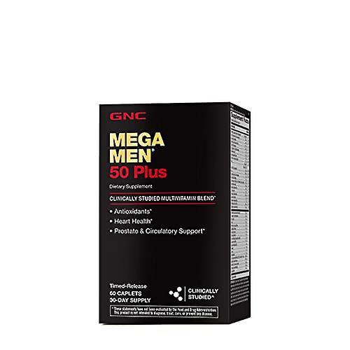 Gnc mega men 50 plus multivitamin 60 count prostate