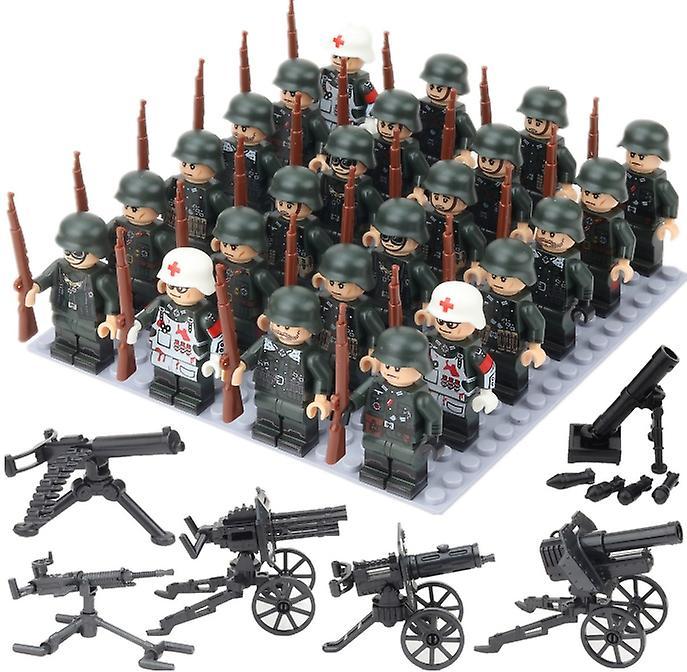 YM Studio New version World War II German Armed Forces Soldier Corps Model Children's Puzzle Toys