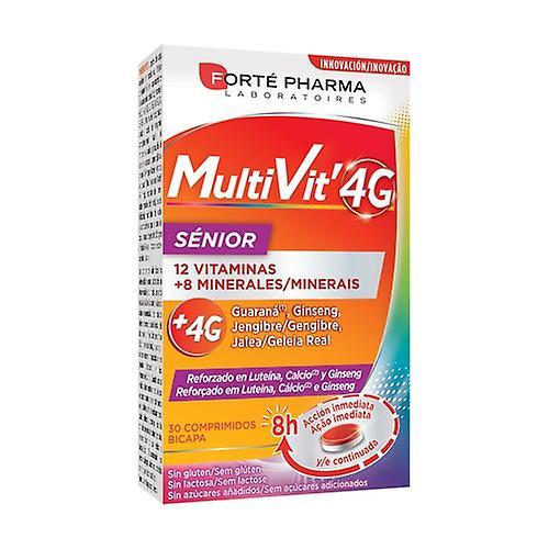 Forté Pharma Multivit 4G Senior 30 Tablets