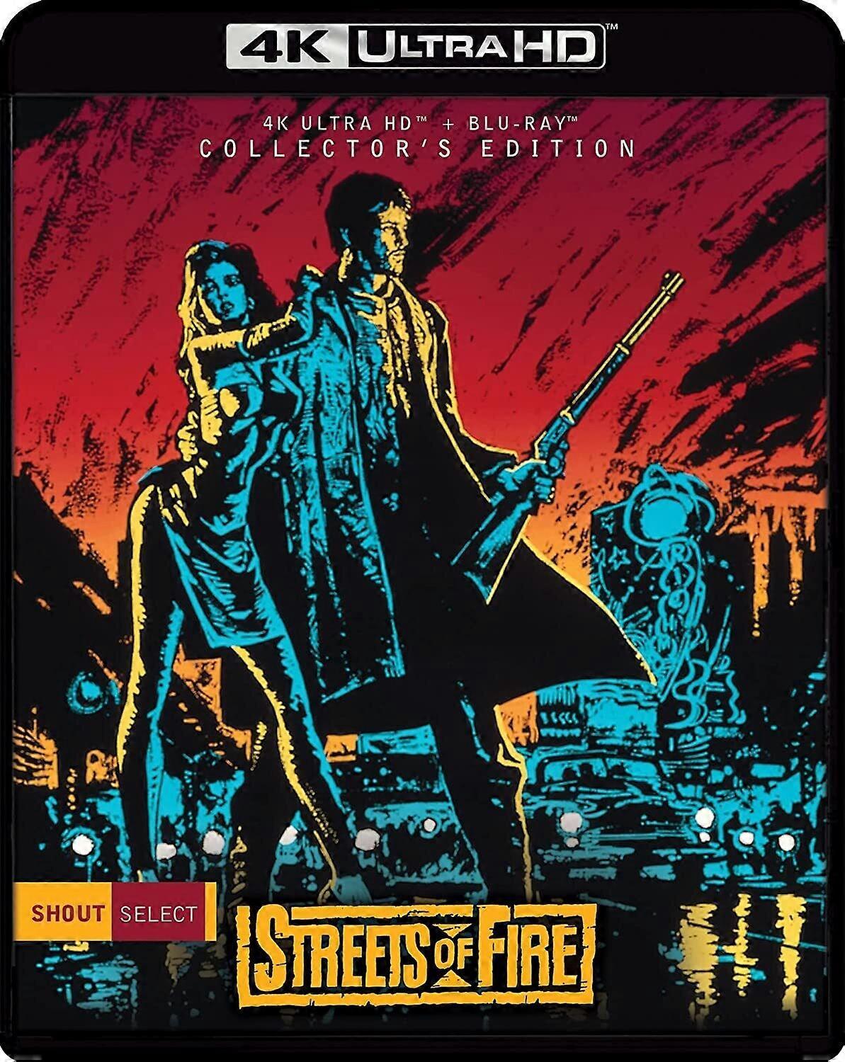 Streets of Fire (Collector's Edition)  [ULTRA HD BLU-RAY REGION: A USA] With Blu-Ray, 4K Mastering, Collector's Ed, Subtitled, 3 Pack USA import