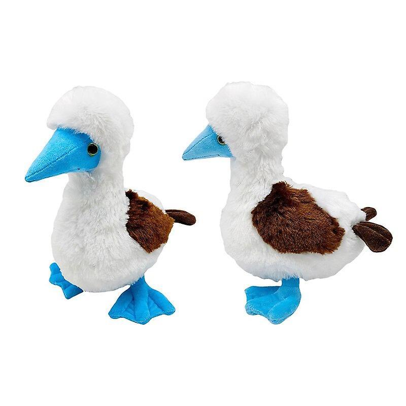 Htclv 27cm Blue Footed Booby Plush Toy Cartoon Stuffed Soft Christmas Birthday Gift For Children