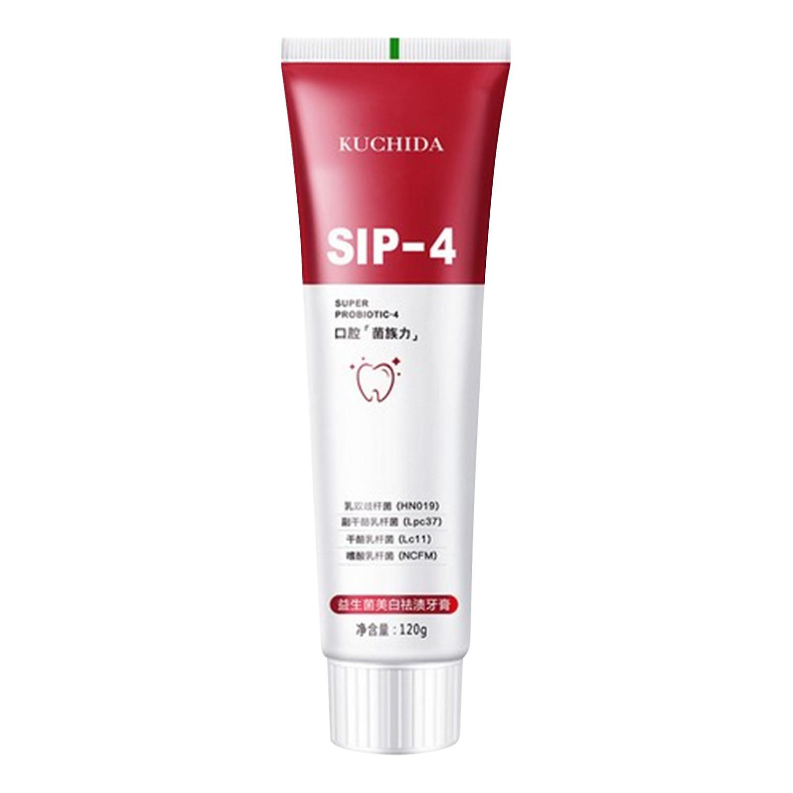 unbrand Probiotic Oral Toothpaste Probiotic Toothpaste Whitening Toothpaste Refreshing Breath Red