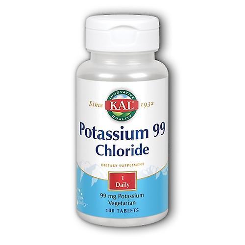 Kal Potassium 99 Chloride, 100 Tabs (Pack of 1)