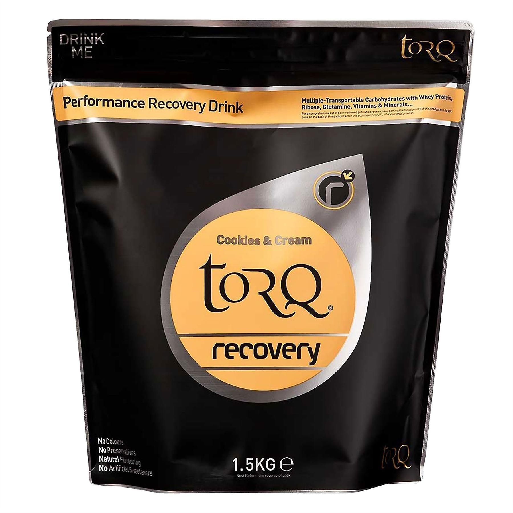 Torq Recovery Drink 1.5kg Post Excercise Repair Recharge Fatigued Muscles Nutritional Support Drink Cookies & Cream