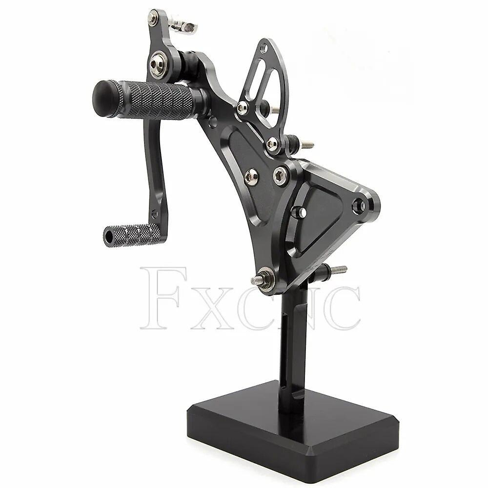 Youping For Buell XB9S XB12S XB9R XB12R 2002-2022 Motorcycle Rearset Footrest Footpeg Adjustable Aluminum Rear Set Motor Pedal Rear Set Grey