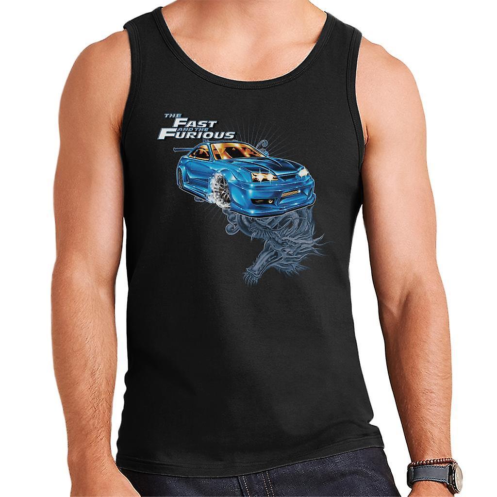 Fast & Furious Fast and Furious Tokyo Drift Dragon Men's Vest Black Large